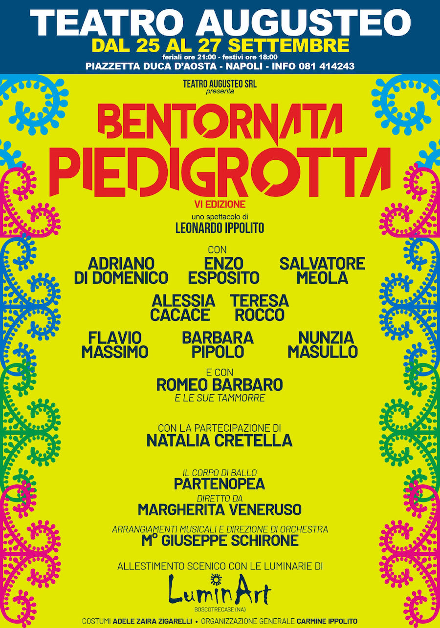 Bentornata Piedigrotta: VI edizione all'Augusteo di Napoli