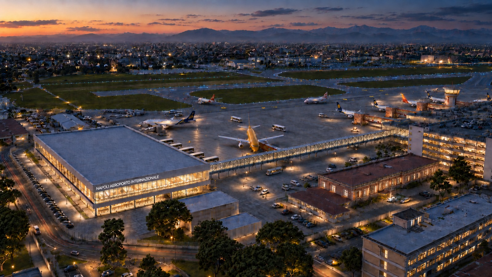 Aeroporto Napoli: presentato Masterplan, 250mln entro 2035