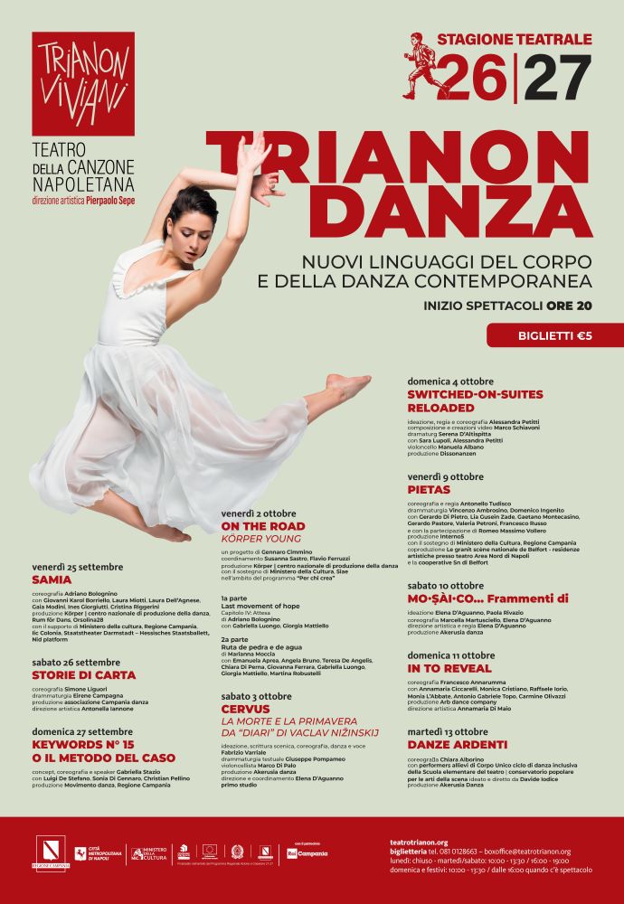 Trianon Viviani Napoli: 10 appuntamenti con la danza