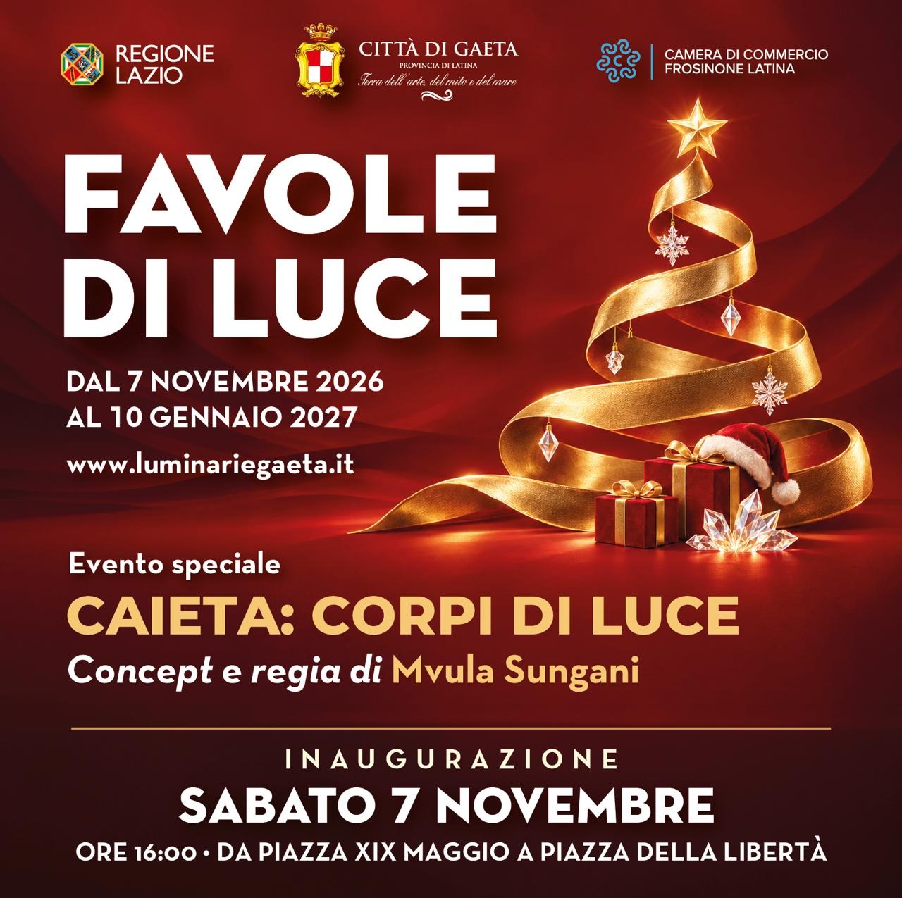 Favole di Luce: il ritorno a Gaeta dal 6 novembre al 10 gennaio
