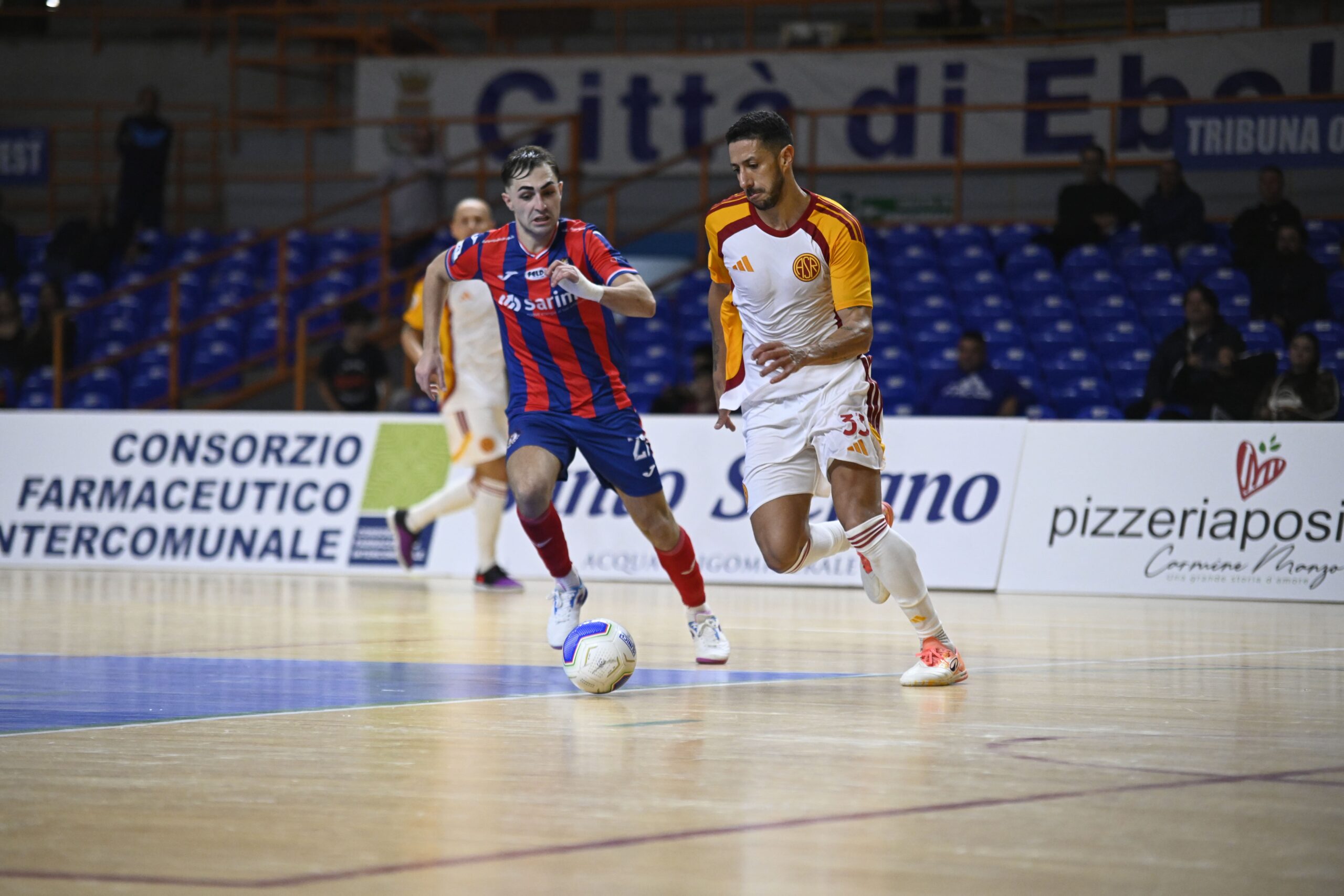 Futsal: al PalaSele pioggia di goal e pari tra Eboli e Roma