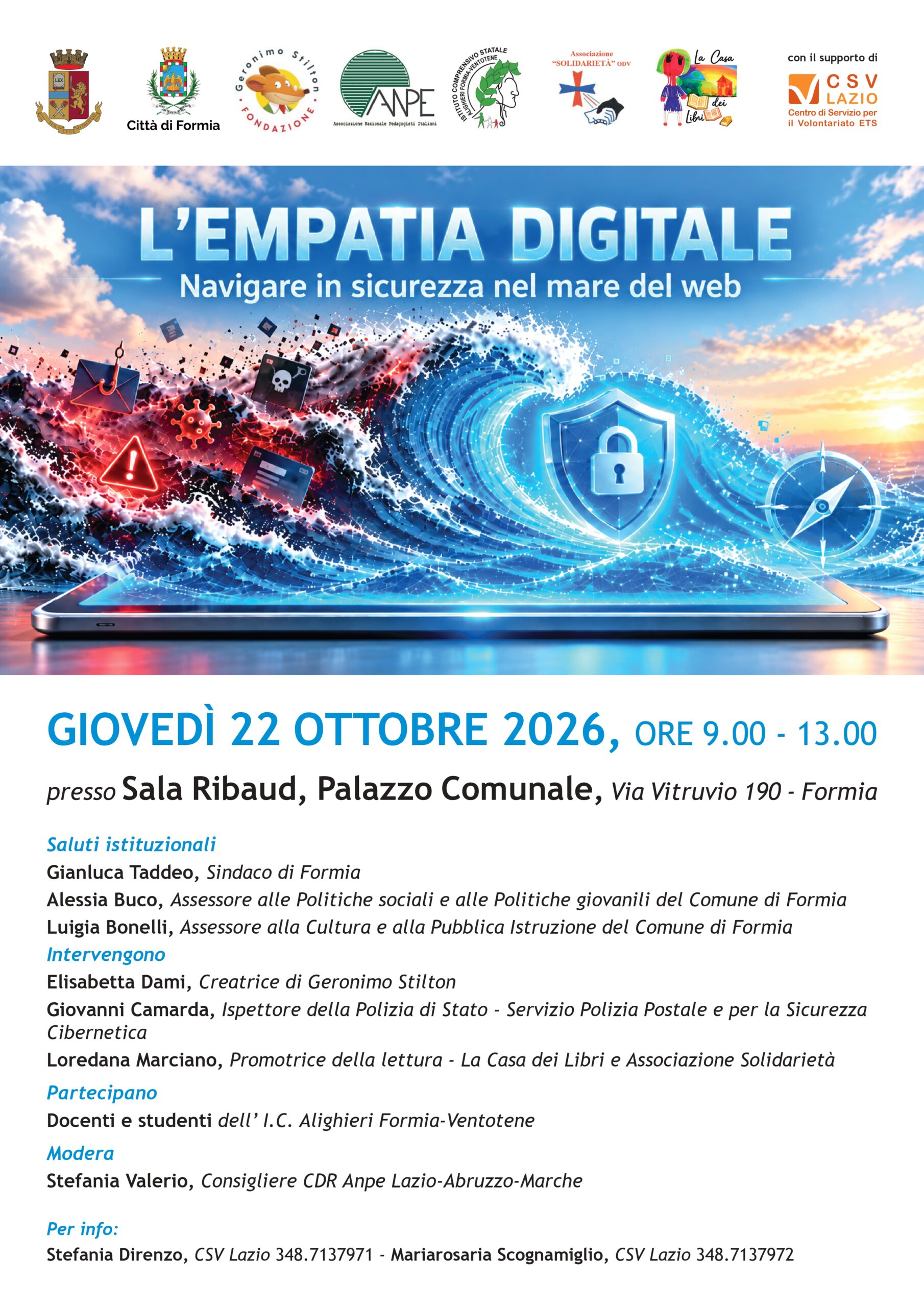 L'Empatia Digitale: incontro al Comune di Formia
