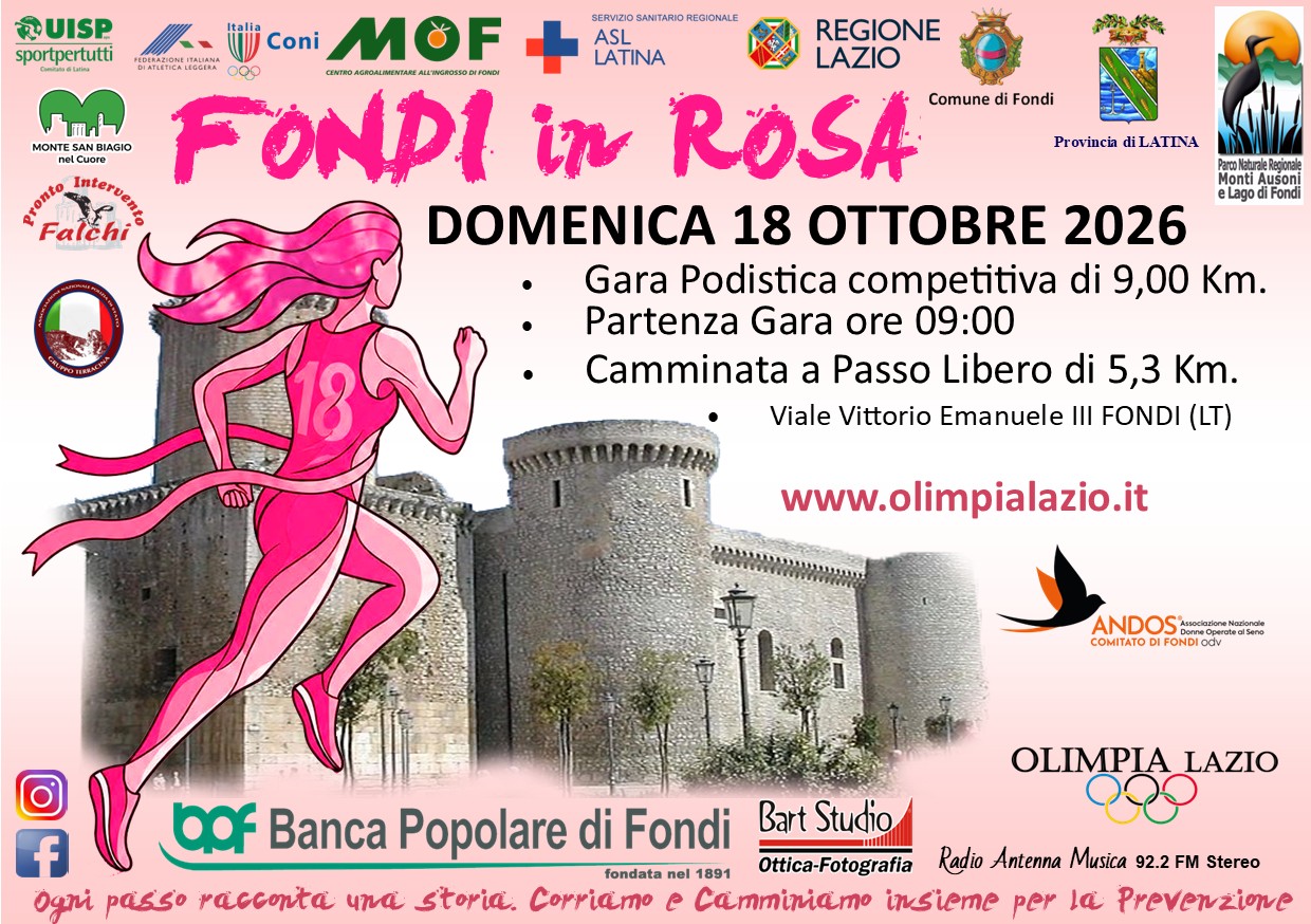 Fondi in Rosa: torna la manifestazione a sostegno di ANDOS